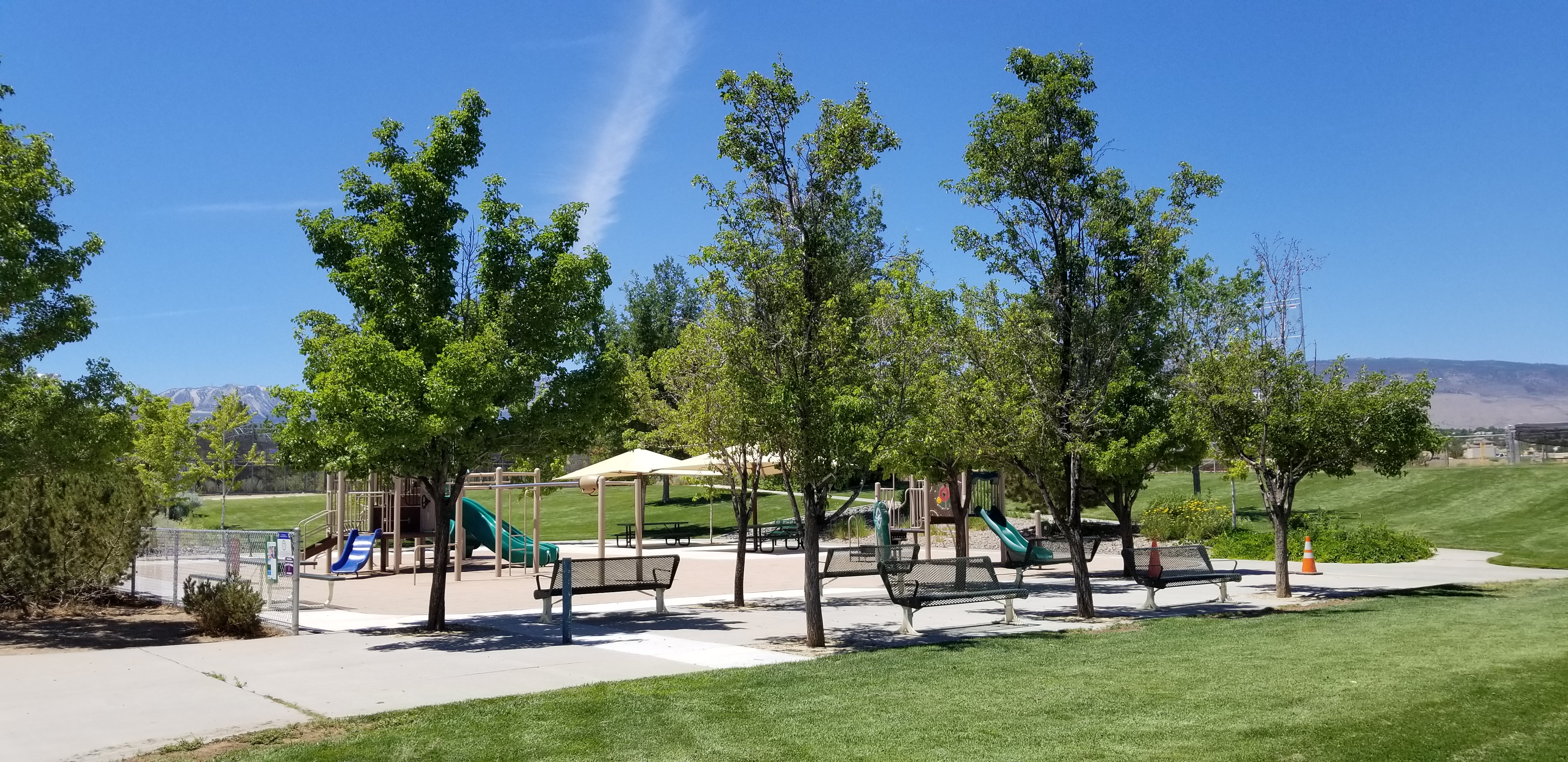 Children's Playground located near the Steamboat Pavilion